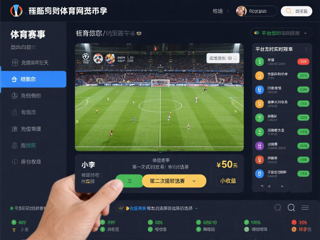 充值完成后，就可以开始选择心仪的赛事进行投注了。假