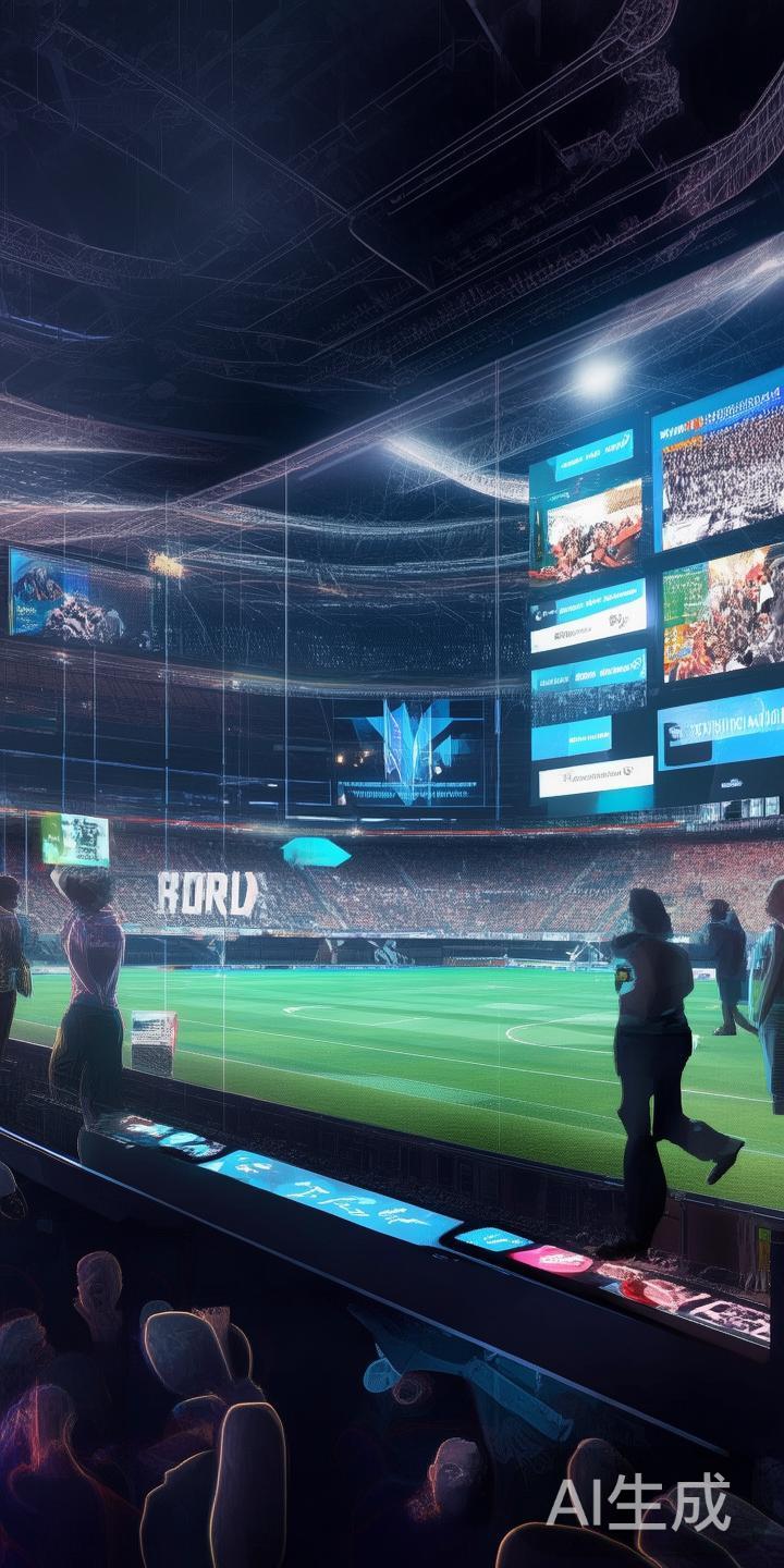 以某知名体育平台为例，其通过整合体育赛事版权、开发